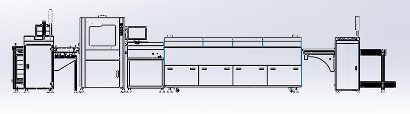 CY High Precision Selective PCBA Conformal Coating Line with IR /UV Curing Oven