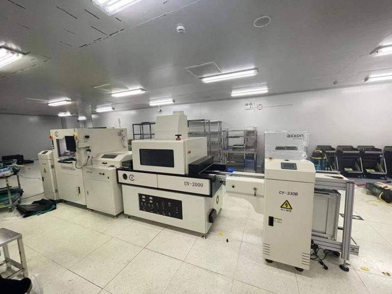 CY High Precision Selective PCBA Conformal Coating Line with IR /UV Curing Oven