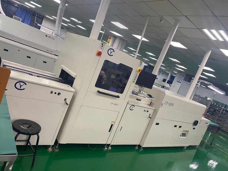 CY High Precision Selective PCBA Conformal Coating Line with IR /UV Curing Oven